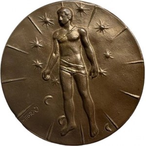 Igor Mitoraj ( 1944 - 2014 ), Medal ARTICULATIONS, 1984