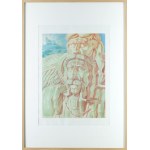 Stanisław Szukalski (1893 Warta near Sieradz - 1987 Los Angeles), Dziedzic - sculpture project, 1989