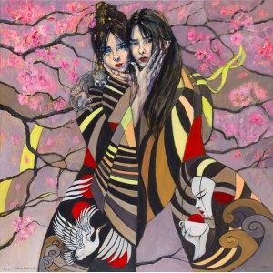 Anna Maria Rusinek (b. 1977, Busko-Zdrój), Hanami, 2022