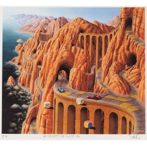 Jacek Yerka (nar. 1952, Toruň), Ventimiglia, 1992