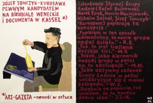 Marek FIREK (ur. 1958), Józef Tomczyk-Kurosawa...Art.Gazeta,2004