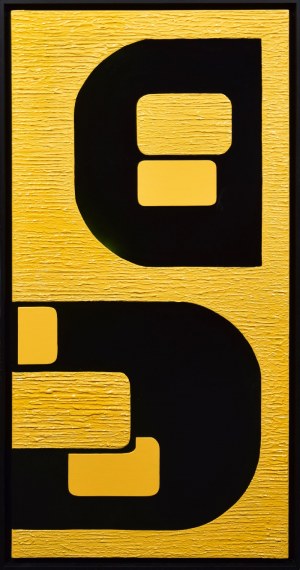 Maksymilian KREUTZ-MAJEWSKI (ur. 1966), Black-Yellow, 2023