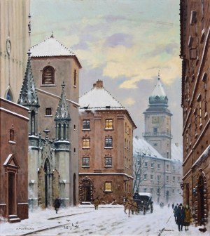 Jerzy PAWŁOWSKI (1909-1991), Stare Miasto w Warszawie