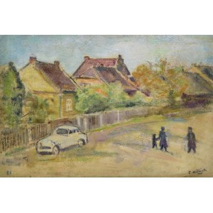 Zygmunt KAŁUSKI (1880-1968), Cicha Straße - Krakau Bronowice, 1963