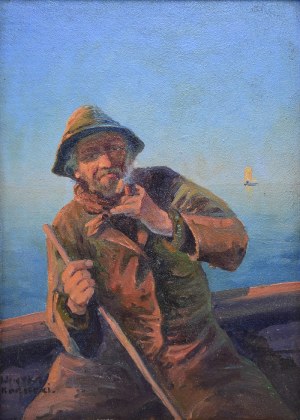 Wiktor KORECKI (1890-1980), Stary rybak