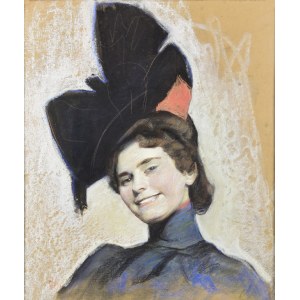 Author unspecified, 20th century, Portrait of a woman