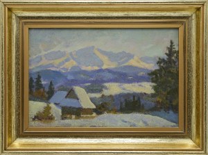 Karol CHUDECKI (1909-1980), Pejzaż górski zimą