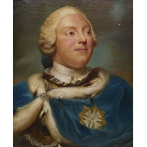 Painter unspecified, 2nd half of the 18th century, Portrait of Frederick Krystian Wettin, son of August III
