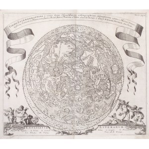 Johann Zahn, Tabula Selenographica in visibilis Lunae…