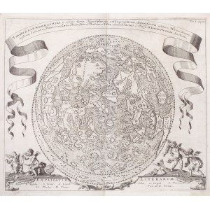Johann Zahn, Tabula Selenographica in visibilis Lunae...