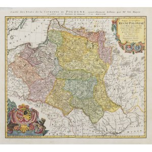 Tobias Mayer, Mappa Geographica Regni Poloniae....