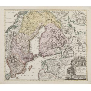 Johann Baptist Homann, Regni Sueciae in omnes suas Subjacentes Provincias…
