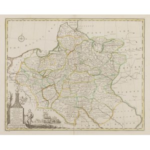 Emanuel Bowen (1714-1767), Nová a přesná mapa Polska, Litvy...