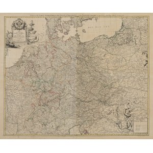 Johann Georg Probst, Neue und vollständige Post Charte durch gantz Deutschland …