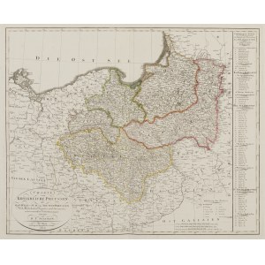 Daniel Friedrich Sotzmann, Charte vom Königreiche Preussen oder Ost-West-Süd und neu Ost-Preussen…