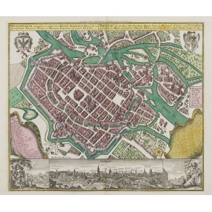 Matthäus Seutter, Wratislavia antiquissima et celeberrima Ducat. Silesiaci Metropolis...