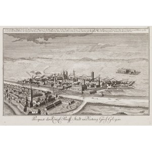 Johann David, Johann Wilhelm Schleuen, Prospect der Königl. Preuss. Stadt und Vestung Gross-Glogau