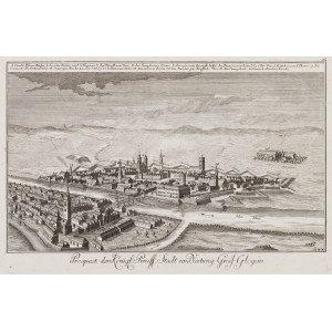 Johann David, Johann Wilhelm Schleuen, Prospect der Königl. Preuss. Stadt und Vestung Gross-Glogau