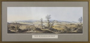 Ernst Wilhelm Knippel (1811-1900), Das Riesengebirge aufgenommen am Wege zwischen Warmbrunn und Merzdorf