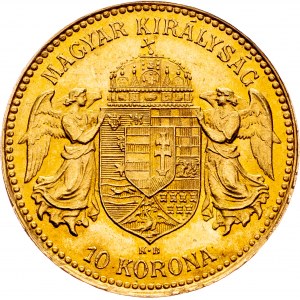 Franz Joseph I., 10 Korona 1913, KB