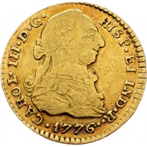 Charles III., 1 Escudo 1776, P SF