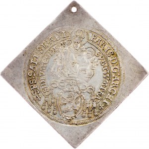 Paris von Lodron, 1/4 Thaler (Klippe) 1642