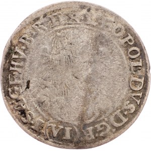 Leopold I., 6 Kreuzer 1668, Kremnitz