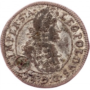 Leopold I., 1 Kreuzer 1701, Prague