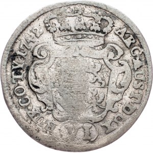 Maria Teresa, 6 Kreuzer 1742, Wiedeń