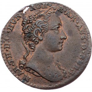 Maria Theresia, 1 Liard 1745, Antwerp