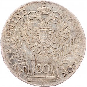 Franz I. (II.), 20 Kreuzer 1760, Prague