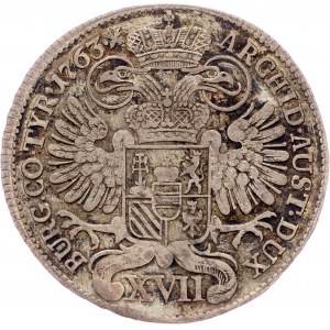 Maria Teresa, 17 Kreuzer 1763, Wiedeń