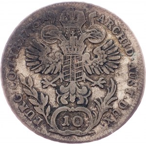 Maria Theresia, 10 Kreuzer 1775, Günzburg