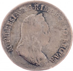 Maria Theresia, 1/2 Scudo 1780, Milan