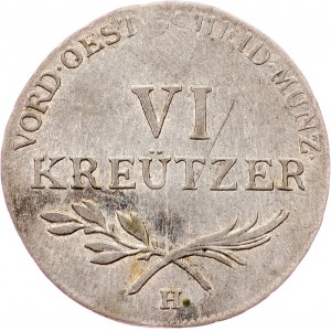 Franz I. (II.), 6 Kreuzer 1792, Günzburg
