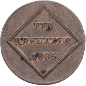 Salzburg, 1 Kreuzer 1805, Salzburg