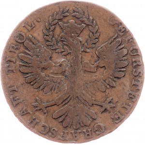 County of Tyrol, 1 Kreuzer 1809, Hall