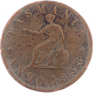 Australia, 1 Penny 1855