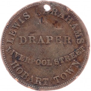 Australia, 1/2 Penny 1855