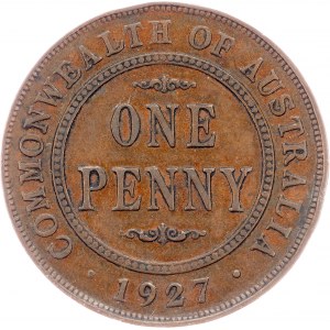 Australia, 1 Penny 1927, Melbourne