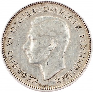 Australia, 6 Pence 1942, Denver