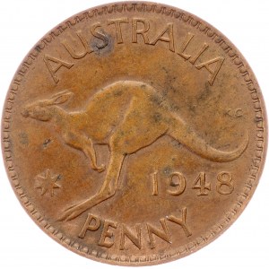 Australia, 1 Penny 1948, Melbourne