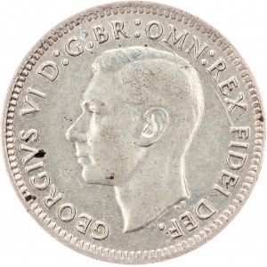 Australia, 3 Pence 1951, Melbourne