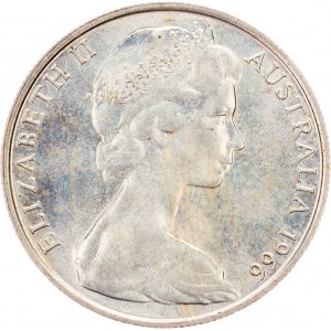 Austrália, 50 centov 1966, Canberra