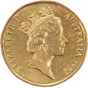 Australia, 1 Dollar 1992, Canberra