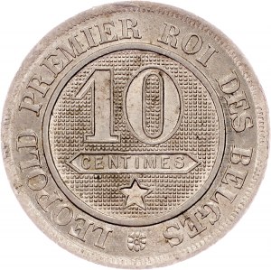 Belgium, 10 Centimes 1862, Brussels