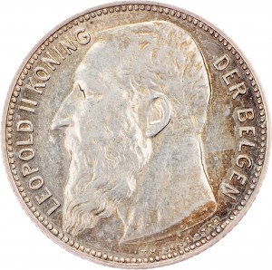 Belgium, 1 Franc 1904, Brussels