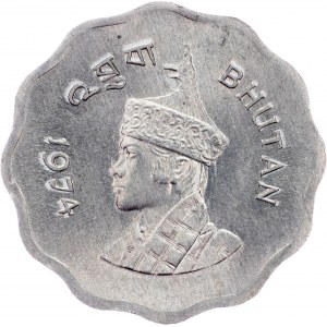 Bhutan, 10 Chetrums 1974