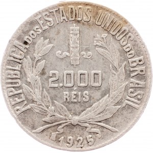Brazil, 2000 Réis 1925, Rio de Janeiro