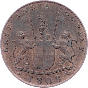 British India, 10 Cash 1808, Handsworth